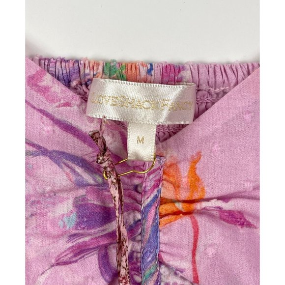 LoveShackFancy Jarrah Mini Dress in Royal Pink Berry - Picture 10 of 16